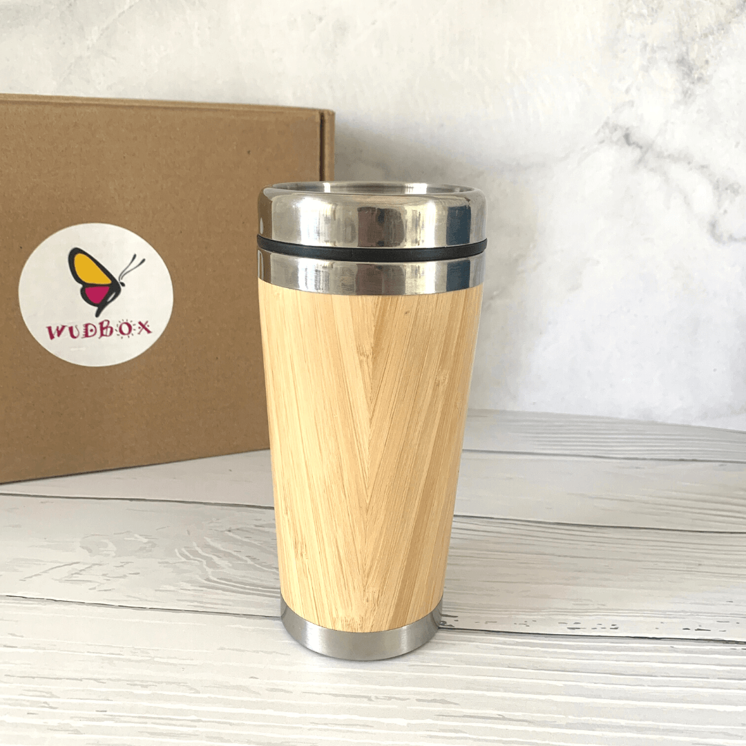 Versatile Bamboo Coffee Cup - Perfect for Home. Office & On-The-Go