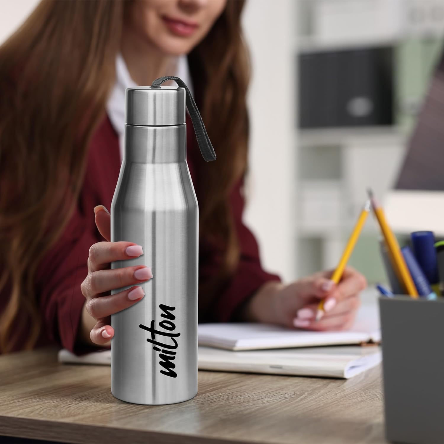 MILTON Super 750 Single Wall Stainless Steel Bottle, 650 ml,